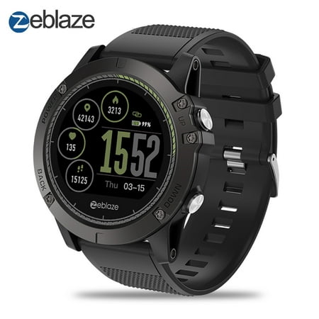 Zeblaze VIBE 3 HR Smartwatch IP67 Waterproof Smart Wrist Fitness Tracker Pedometer Remote Camera Call Reminders Wristwatches Wearable Device IPS Color Display Smart Watch for iOS and (Best Wearable Fitness Device)