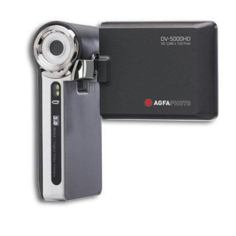 AgfaPhoto DV-5000HD 32 MB 720P High-Def Camcorder Black