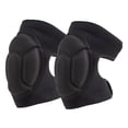 thumbnail image 1 of Par de rodilleras para patinaje, transpirables, de lucha, anticolisión, EVA, antideslizante, funda protectora para trabajo, jardinería, trabajo, Negro 33-40cm DYNWAVEMX Rodilleras, 1 of 8