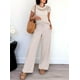 thumbnail image 5 of Suéter de dos piezas ANRABESS para mujer, pantalones anchos, 5 of 9