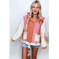 thumbnail image 6 of Cozy and Stylish Quilted Jacket with Textured Fabric and Colorful Patchwork | [ZhiHiMeRi] | (US 8-10)M, 6 of 6