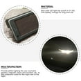 thumbnail image 4 of OUNONA LED Solar Stair Lights Black PVC Automatic Charging for Sidewalks, 4 of 8