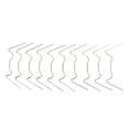 thumbnail image 3 of 100pcs W Type Serre Vitrage Clips en Acier Inoxydable W Type Pinces à Fil de Verre Fixation Clips Outil de Jardinage de Remplacement, 3 of 14
