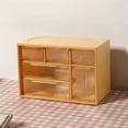 thumbnail image 4 of Tahtuvzn Storage Containers Clearance! Drawer-style Desktop Storage Box Jewelry Cabinet Partition Small Storage Box Drawer style Desktop Storage Box Jewelry Cabinet Partition Small Storage Box, 4 of 6