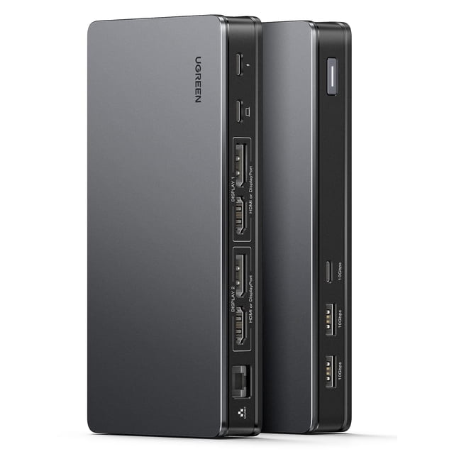 Estación de acoplamiento UGREEN Revodok Pro 209 USB C 9 en 1 100 W PD
