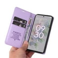 thumbnail image 2 of Funda para Google Pixel 6A Estuche de Cuero PU Tipo Cartera con Ranuras para Tarjetas y Cierre Magnético, 2 of 5