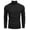 Z01-Black, variant on Mens Ribbed Slim Fit Knitted Pullover Casual Turtleneck Sweater
