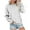 White#, variant on MELDVDIB Womens Striped Printed Sweatshirt Fall Winter Long Sleeve Hoodless Sweatshirt Fashion Casual Crewneck Pullover Tops with Pocket