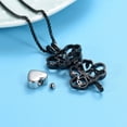 thumbnail image 5 of Butterfly Necklace Urn Cremation Jewelry for Ashes with Heart Urn Necklace Lockets for Human Ashes Pet Ashes Pendent for Ashes and Chain, 5 of 5