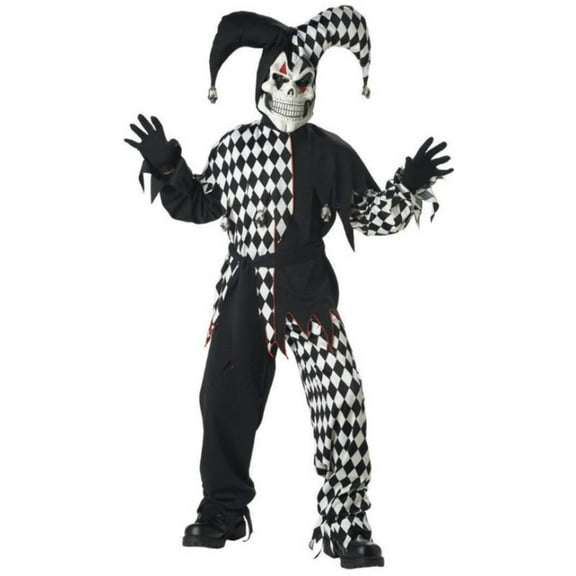 Evil Jester Boys' Child Halloween Costume