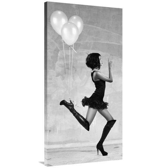 Global Gallery's 'Up!' by Lauren Julian Stretched Canvas Wall Art