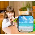 thumbnail image 6 of ALAZA Sky Summer Sea Stars Beach Lunch Box Insulated Lunch Bag Reusable Thermal Cooler Tote School Picnic, 6 of 6