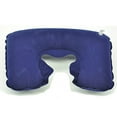 thumbnail image 2 of opvise 1Pc Inflatable Travel Air Cushion Neck Rest U Shape Plane Flight Portable Pillow Navy Blue, 2 of 7