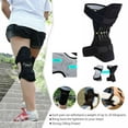 thumbnail image 4 of Breathable Joint Support Knee Pads Recovery Brace - Non-Slip Pain Relief Knee Lift Leg Band - Protective Sports Knee Stabilizer Pads - Rebound Spring Force Knee Power Enhancer Booster, 4 of 5