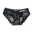 thumbnail image 2 of Sexy Lace Women S Panties Comfortable Ultra Thin Underwear Fashion Floral Embroidery Briefs Mid Waist Underpants, 2 of 5