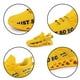 thumbnail image 3 of Qarigey Zapatillas de deporte para hombre, zapatillas de correr de punto de malla transpirable, cómodas, ligeras, con absorción de impacto, Calzado Amarillo cuarenta y cinco, 3 of 6