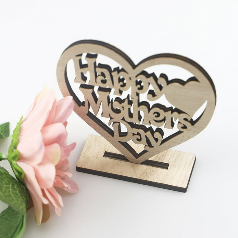 Sign Mothers Day - Laser Cut Out Unfinished Wood Craft Shape SGN118