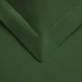 thumbnail image 3 of 400-Thread Count 100% Egyptian Cotton Elegant Solid Duvet Cover Set Hunter Green / King/Cal King, 3 of 5
