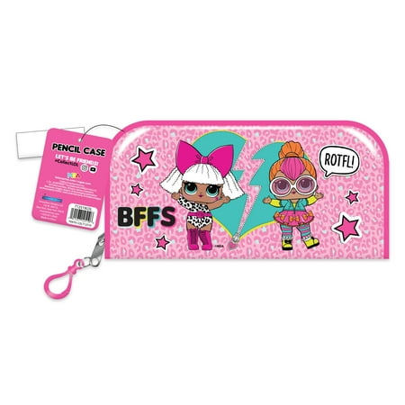 L.O.L. Surprise Dome Pencil Case, 8.2-Inches Length by 2-Inches Wide by 3.9-Inches High