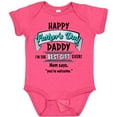thumbnail image 3 of Inktastic Happy Father's Day Best Ever Boys or Girls Baby Bodysuit, 3 of 5