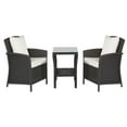 thumbnail image 2 of Coaster Home Furnishings Malibu 3 Piece Wicker Outdoor Bistro Set, Brown, 2 of 2