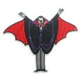 thumbnail image 1 of Count Dracula 3 1/2 Inches Tall Embroidered Iron On Patch, 1 of 1