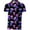 PURPLE, variant on mushroom Golf Shirts for Men Outfit Dry Fit Performance Rave Outfit Retro Short Sleeve Casual Polo Shirt S
