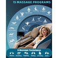thumbnail image 4 of FELIDOMUS Full Body Zero Gravity Massage Chair with Body Scan, 4D Intelligent Shiatsu Strecth Massage, SL Track Massage, Back/Leg Heated, AI Voice Control and Bluetooth,Blue, 4 of 7