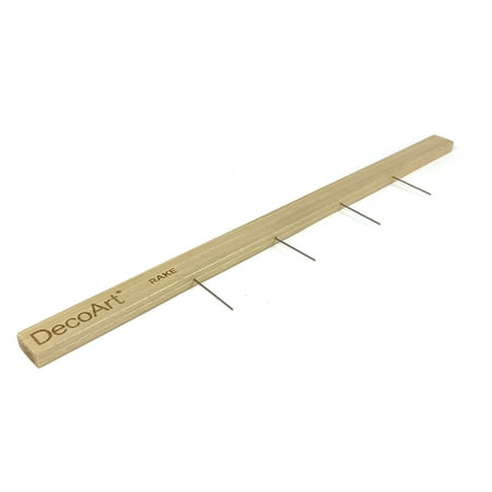 UPC: 0766218135919 | DecoArt Water Marbling Standard Comb & Rake Rake