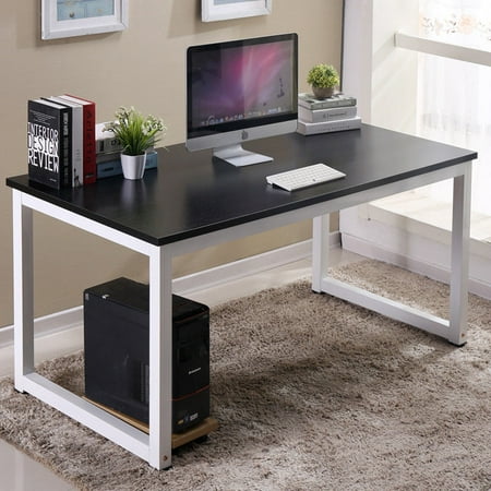 Computer Desk Pc Laptop Table Workstation Writing Table Wood