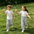 thumbnail image 5 of Nugftut Pants for Boys Elastic Waist Casual Loose Fit Long Pants with Pockets for Daily Outdoor Wear Sizes 13-14, 5 of 9