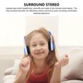 thumbnail image 2 of Zonhebin 1pc Kid Headphone Stereo Foldable Music Headset Children Wired Earphone, 2 of 7