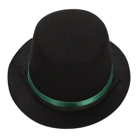 ELAYARD Adjustable Black Pet Bowler Hat Decorative Dog and Cat Costume Accessory