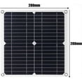 thumbnail image 3 of 200 Watt 12V Portable Solar Panel Kit | Monocrystalline Solar Panel WithCharging QC3.0 USB C | Energy Efficient Solar Controller (10A), 3 of 12