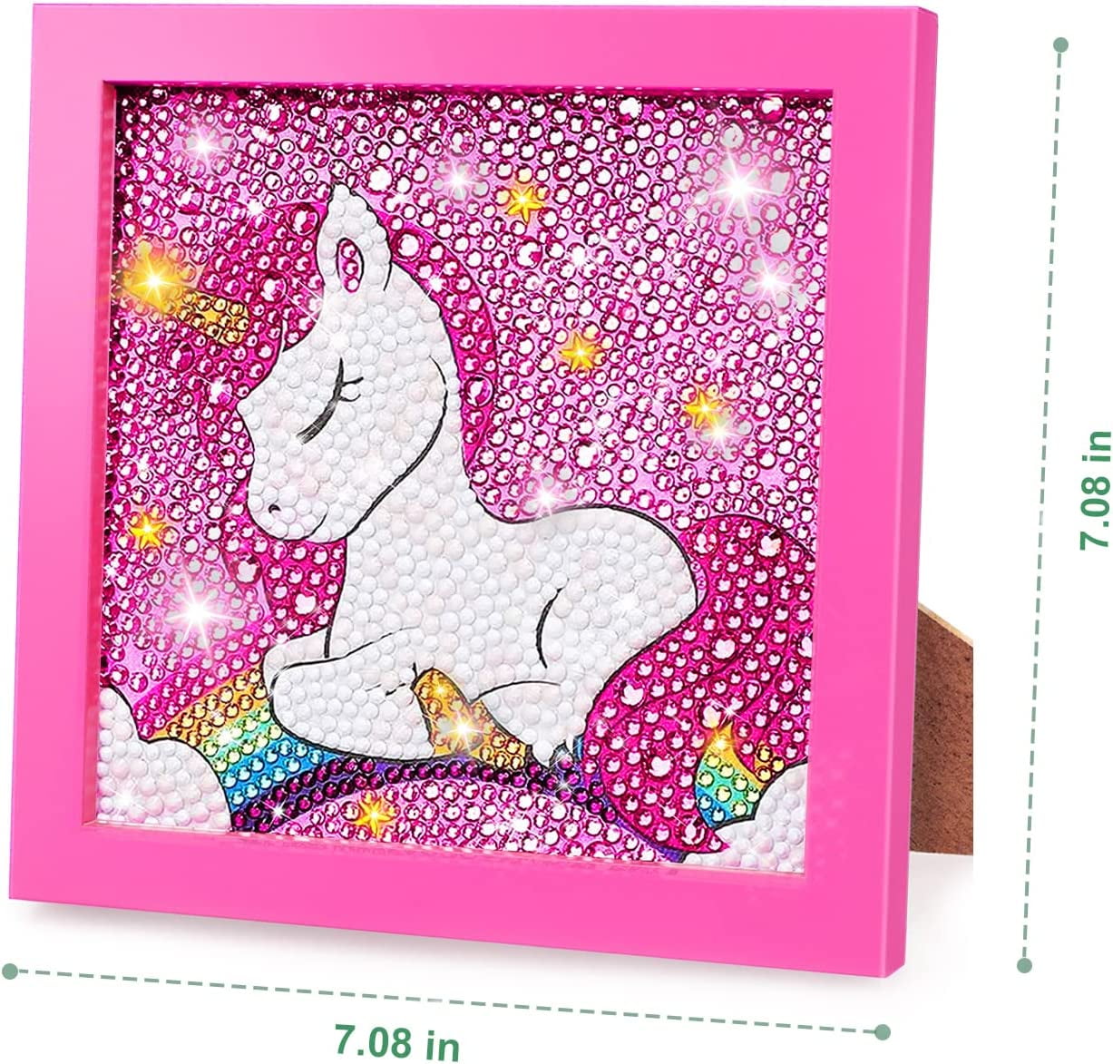 Unicorn Baby Unicorn Diamond Painting Kit  Forest Fairy DIY Rhineston–  Diamond Paintings Store