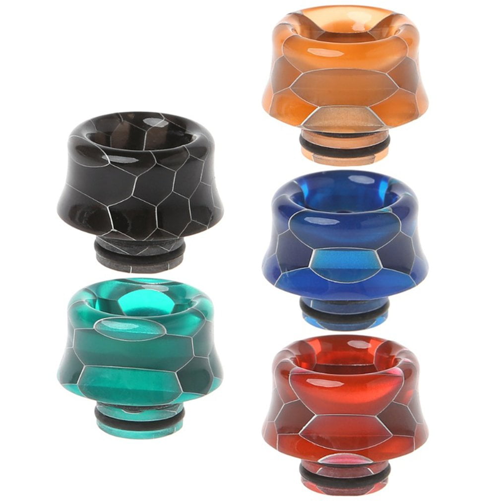 510 Drip Tip Epoxy Snake Skin Resin Mouthpiece Cap for TFV8 Baby Melo 3 TPD 510 Drip Tip Epoxy Snake Skin Resin Mouthpiece Cap for TFV8 Baby Melo 3 TPD