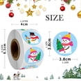 thumbnail image 3 of Christmas DecorationsStickersRoll Gift Sticker Holiday Pack Gift Christmas Decorating 500 Christmas Posts Home DecorHousehold stickers, 3 of 6