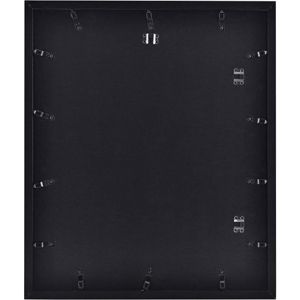 Uspridefurniture 16x20 MDF Picture Frame,Set of 8,Black