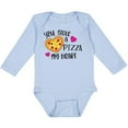 thumbnail image 3 of Inktastic Valentine's Day You Stole a Pizza of My Heart Boys or Girls Long Sleeve Baby Bodysuit, 3 of 5