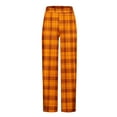 thumbnail image 3 of Runfenguu Cargo Pants For Men Mens Cargo Pants Fashion Men'S Casual Printing Bandage Loose Sport Plaid Pajama Pants Trousers Full Length Pants Motorcycle Pants, 3 of 4