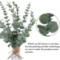 thumbnail image 2 of Zhuge 50pcs Eucalyptus Stems Decor 14.1 Inch Artificial Eucalyptus Leaves Faux Greenery Branches, 2 of 5