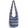 thumbnail image 4 of maskred Hobo Sling Bags Messenger Purses Crossbody Shoulder Bucket Bag Blue, 4 of 9