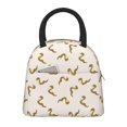 thumbnail image 1 of Fotbe Cartoon Snake Bolsa de Almuerzo con Estampado, Lonchera Aislada, Contenedor de Comida Reutilizable Tipo Cooler a Prueba de Fugas, 1 of 6