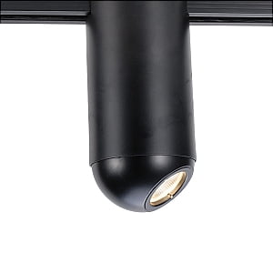 WAC Lighting 14W LEDme Galileo Track Head 120V J Track 3500K Black Spot