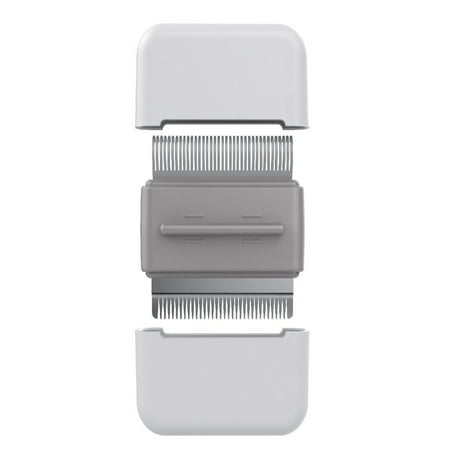 UPC: 0810051331165 | Pet Life ®  Zipocket  2-in-1 Underake and Stainless Steel Travel Grooming Pet Comb