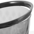 thumbnail image 2 of WHAMVOX  Bathroom Trash Can Large Capacity Garbage Decorative Slim Office Black, 2 of 8