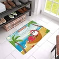 thumbnail image 3 of MKHERT Vintage Summer with Dragon Fruit and Palm Tree Doormat Rug Home Decor Floor Mat Bath Mat 23.6x15.7 inch, 3 of 3