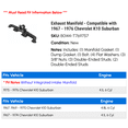 thumbnail image 2 of Exhaust Manifold - Compatible with 1967 - 1976 Chevy K10 Suburban 1968 1969 1970 1971 1972 1973 1974 1975, 2 of 2