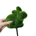 thumbnail image 3 of Riforla Rabbit Shape Insert Rabbit Green Insert Potted Easter Bunny Suitable for Easter Decoration Indoor Desk Style Outdoor/Indoor/Home Decor Green_006, 3 of 7