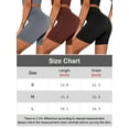thumbnail image 2 of BadPiggies Women's Stretch Biker Shorts High Waist Yoga Shorts Tummy Control Athletic Running Tights Pants (S, Black), 2 of 5
